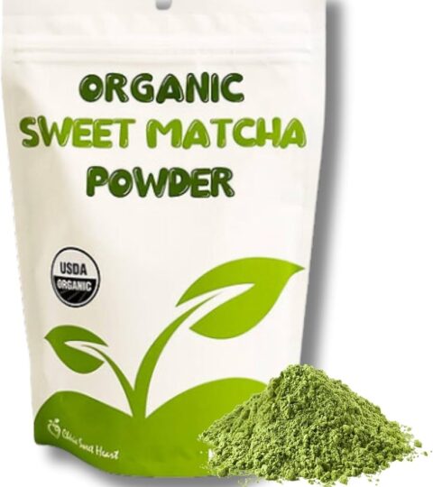 Café Style Blend*ORGANIC SWEET MATCHA*Cherie Sweet Heart 16 Oz
