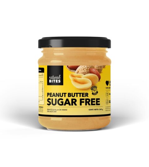 Peanut Butter..NO SUGAR-Keto Friendly ..Natural Bites 265g