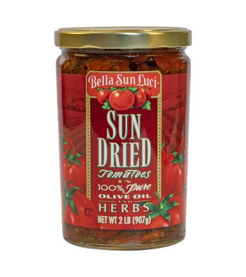 Sun-dried Tomatoes*HERBS*100% Pure Olive Oil*Bella Sun Luci 907g