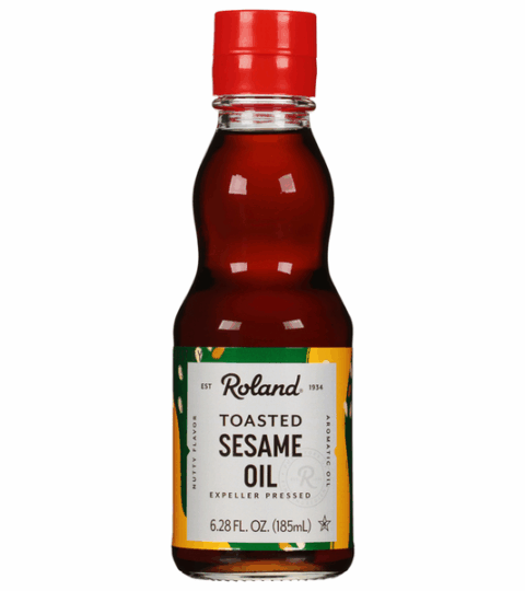 Toasted Sesame Oil*EXPELLER PRESSED*..Roland 185ml