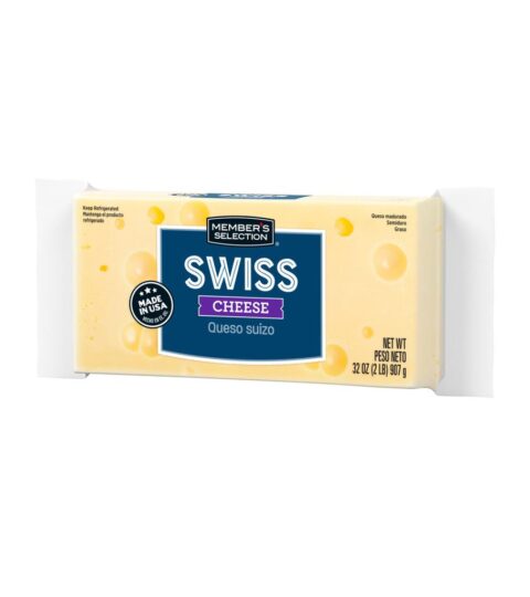 Swiss Cheese..Member’s Selection 32oz