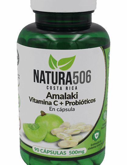 Vitamin C Probiotics*AMALAKI*NATURA506 90 Capsules