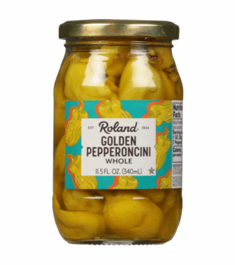 Whole Golden Pepperoncini*Roland 340ml