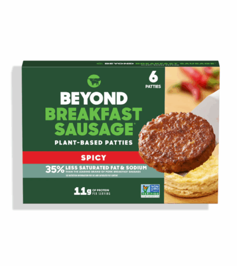 Plant-based Patties*BREAKFAST SAUSAGE*SPICY*BEYOND 210g