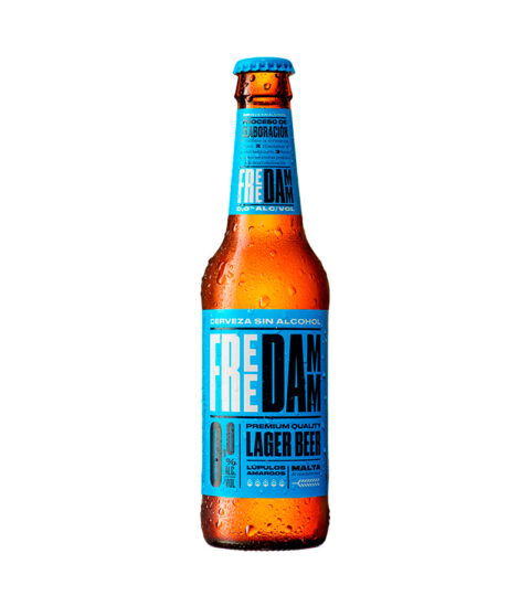 Non-Alcoholic LAGER BEER 0,0% ALC VOL*GF*FREEDAMM 250ml
