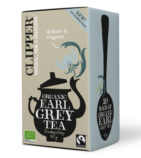 Organic Tea*EARL GREY TEA*DELICATE & FRAGRANT*CLIPPER 40g