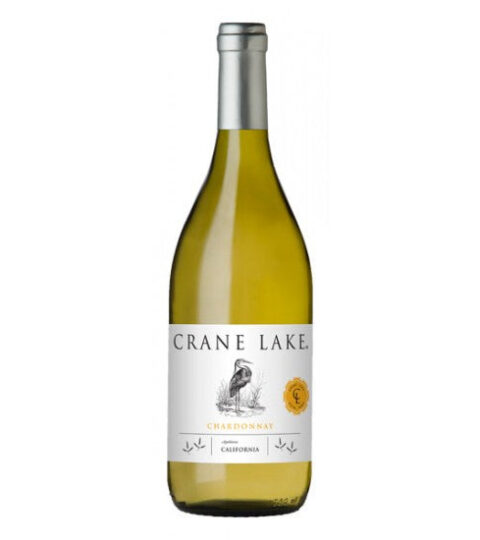 White Wine*CHARDONNAY*California*Crane Lake 750ml