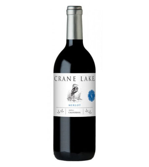 Red Wine*MERLOT*California*Crane Lake 750ml