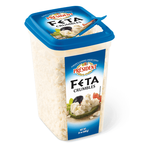 Feta Crumbles Cheese..President 24oz