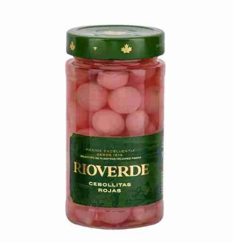 Traditional Baby Red Onion Pickles..Rioverde 345g..