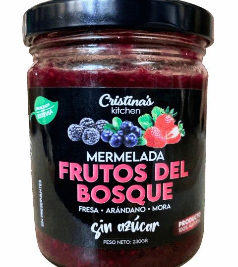 Fruits Of The Forest Marmalade*KETO*NO SUGAR*Cristina’s Kitchen 230g