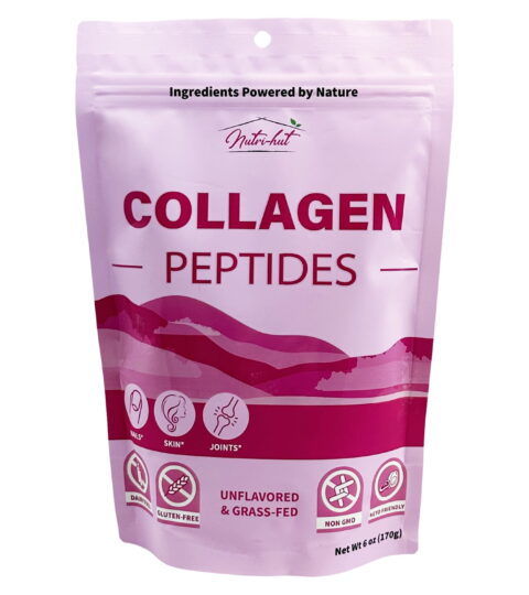 Collagen Peptides*UNFLAVORED & GRASS-FED*Nutri-hut 170g