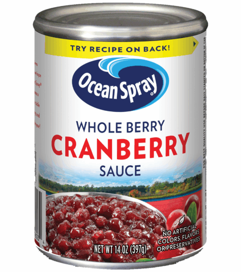 Whole Berry*Cranberry Sauce*Ocean Spray 397g