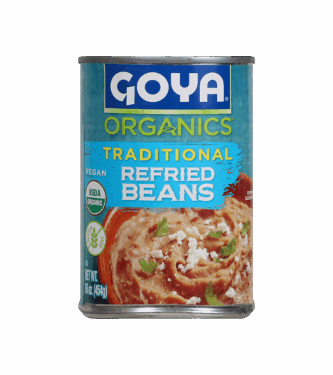Organic Traditional Refried Red Beans*VEGAN*Goya ORGANICS 454g