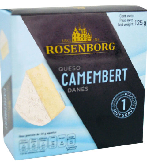 Danish Camembert Cheese*Delika*Rosenborg 125g