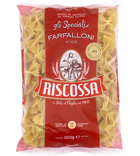 Farfalloni Pasta N° 105*RISCOSSA 500g