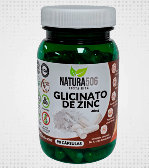 Zinc Glycinate*NATURA506 90 Capsules