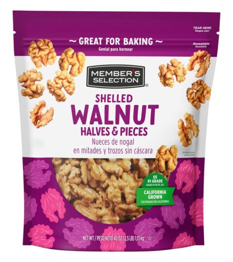 Walnut Halves&Pieces..Member’s Selection 40oz