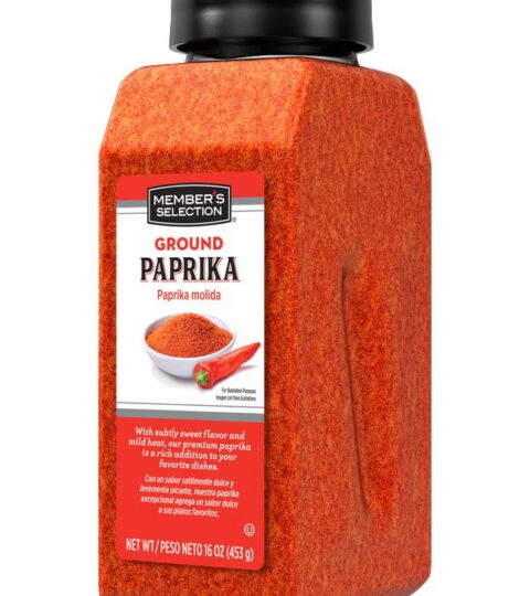 Ground Paprika ..Member’s Selection 16oz