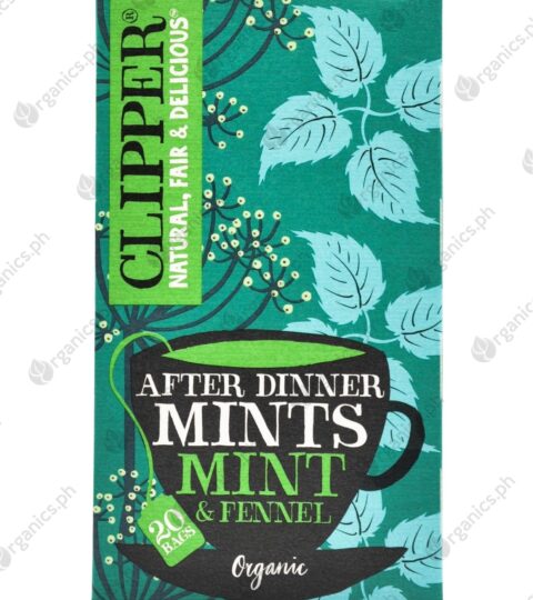 After Dinner Mints*MINT&FENNEL*Organic Tea-CLIPPER 38g