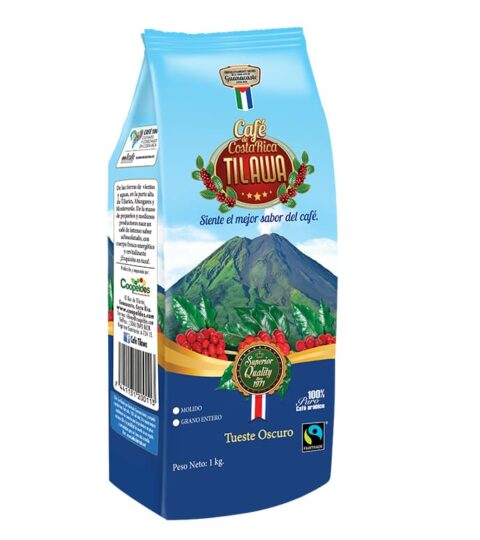 Dark Roast Ground Coffee-LARGE..100% Pure Arabica Coffee..TILAWA 500g