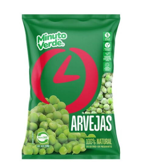 Green Peas*NO PRESERVATIVES*Minuto Verde 500g