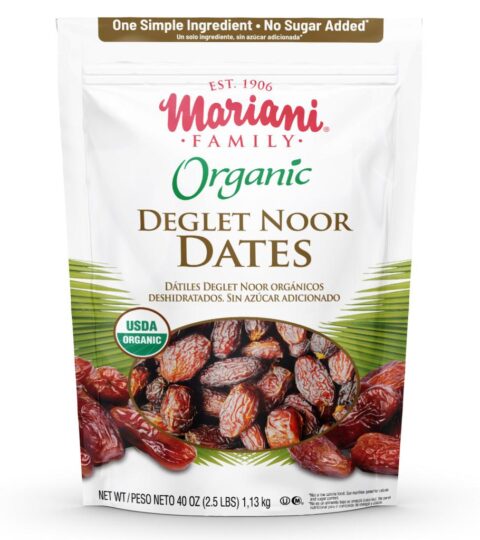 Dates-Organic Deglet Noor Dates-Mariani FAMILY 40oz