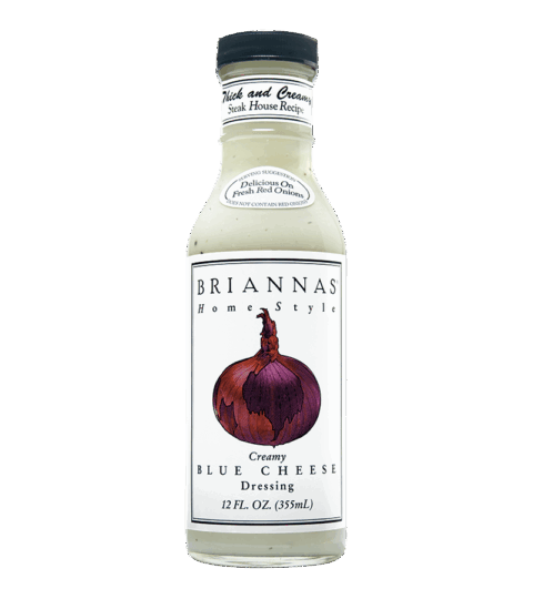 Creamy BLUE CHEESE Home Style Dressing-Briannas 355ml