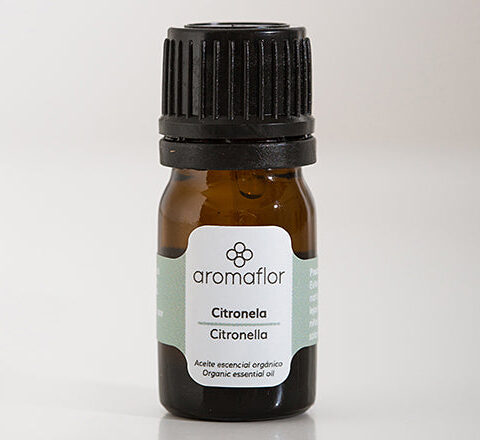 Citronella Organic Essential Oil ..Aromaflor 5 Ml