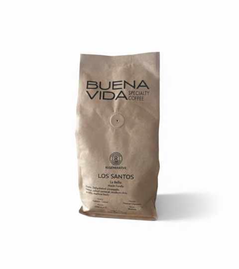 Specialty Coffee*LA BELLA*DEHYDRATED PINEAPPLE*LOS SANTOS*WHOLE BEAN*Buena Vida REGENERATIVE 12oz