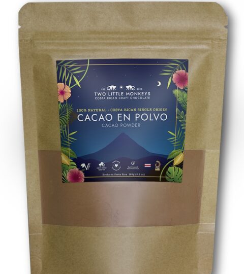 Costa Rican Cacao Powder ..Two Little Monkeys 165 G