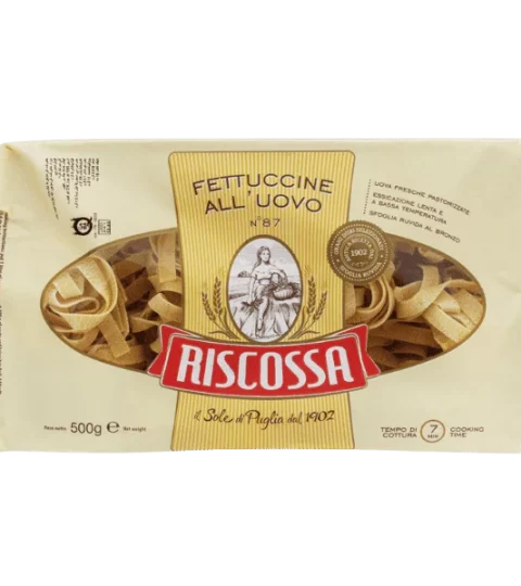 Fettuccine All’uovo Pasta*RISCOSSA 500g