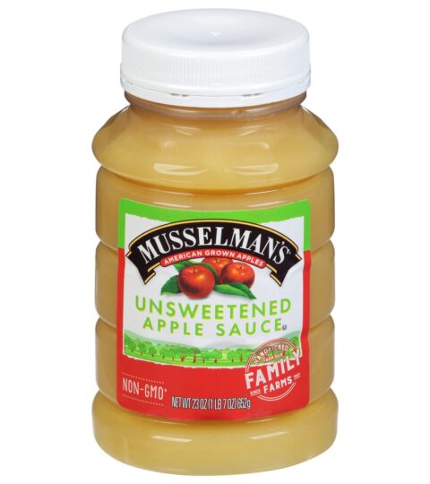 Unsweetened Apple Sauce*NON-GMO*Musselman’s 652g