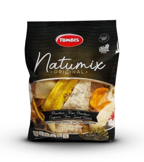 Original Natumix Strips (GF)..Plantain, Cassava, Taro, Sweet Potato..TUMBIS 12oz