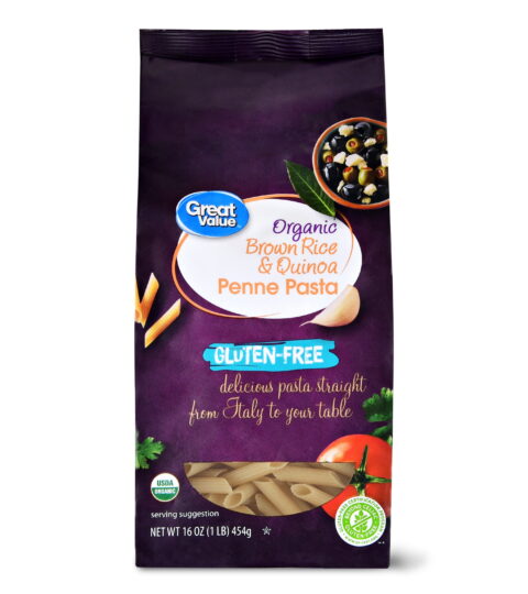 Organic Brown Rice & Quinoa ..PENNE PASTA*GLUTEN FREE..Great Value 454g