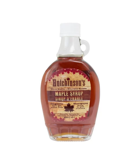 Organic Maple Syrup*Dark With Robust Taste-Hutchinson’s 250ml