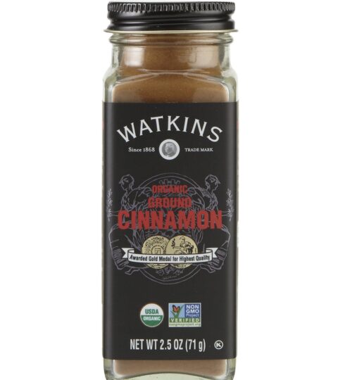 Organic Ground Cinnamon*Watkins 71g
