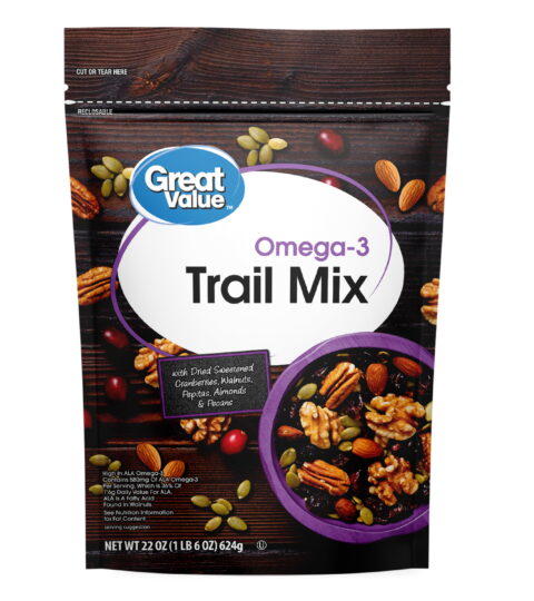 Trail Mix OMEGA-3..Great Value 22oz
