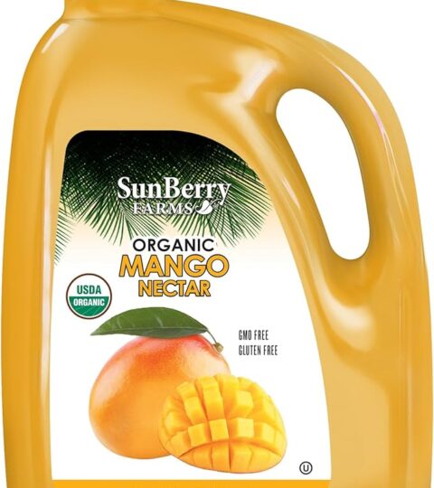 Organic Mango Nectar*Sun Berry Farms 1 Gallon