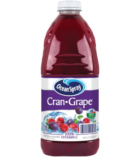 CRAN-GRAPE JUICE..Ocean Spray 2.83L