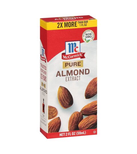 Pure Almond Extract (NON-GMO)..McCormick 59 Ml