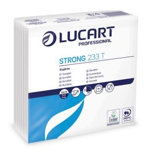 Strong White Napkins..Lucart