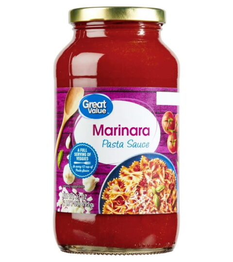 Marinara Pasta Sauce..Great Value 24oz