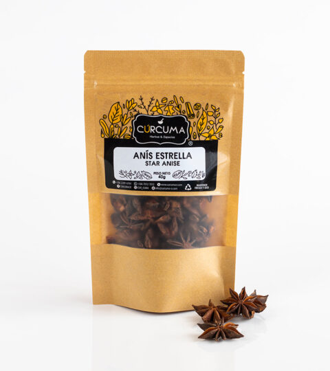 Star Anise..Curcuma 40g