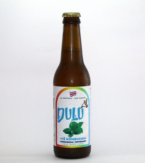 Peppermint Kombucha Drink..Dulu 340ml..