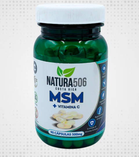 MSM+Vitamin C*Natura506 90 Capsules