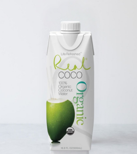 Organic Pure Coconut Water*REAL COCO 500ml