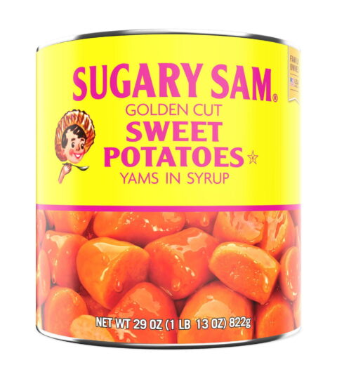 Golden Cut*SWEET POTATOES YAMS IN SYRUP*Sugary Sam 822g