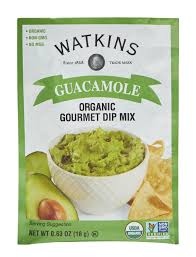 Organic Gourmet Dip Mix* GUACAMOLE* Watkins 63oz