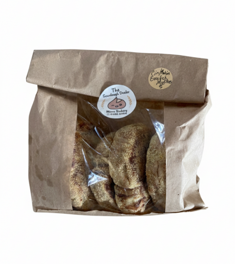 English Muffings*CINNAMON RAISIN*The Sourdough Dealer (5 Units)